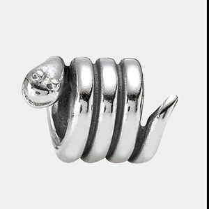 Pandora Snake Charm 💎🐍 Retired Super Cute 🌸